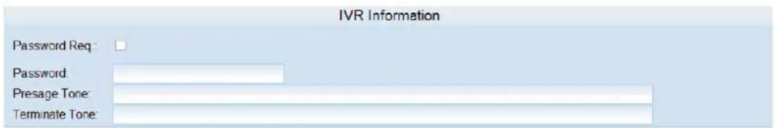 Portech IBS-20 - Access IVR data - 1