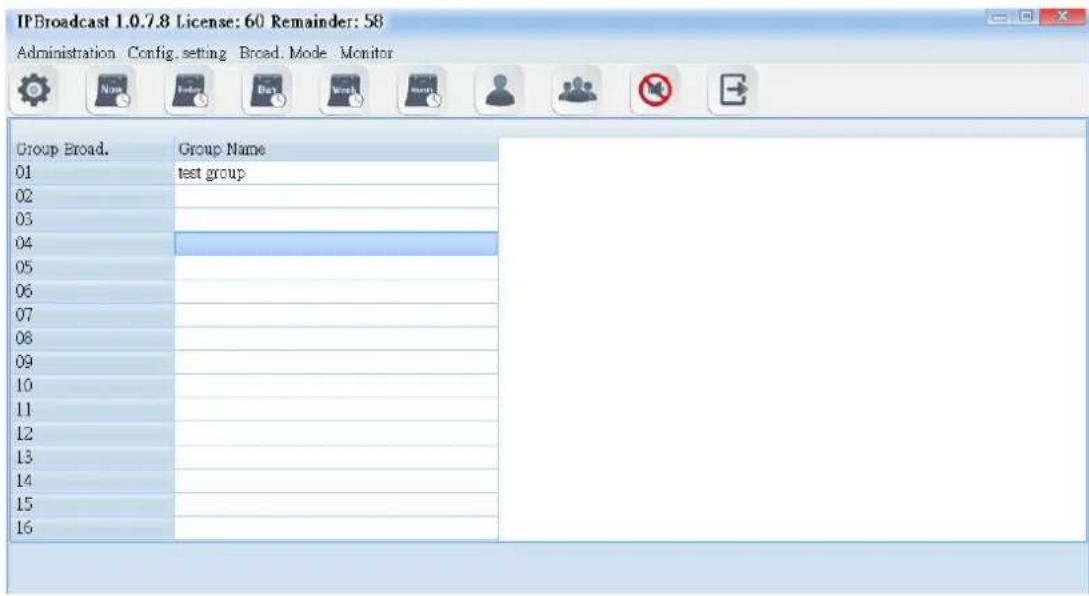 Portech IBS-20 - Group Name - 1