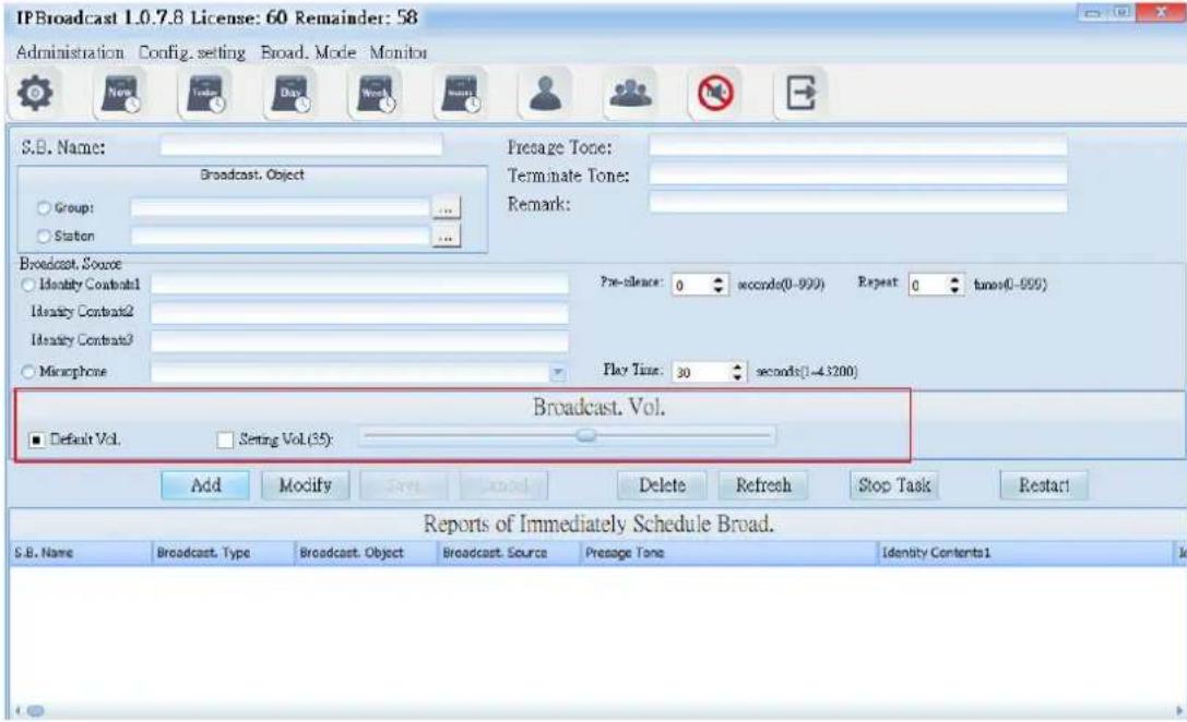Portech IBS-20 - Broadcast Point Volume - 1