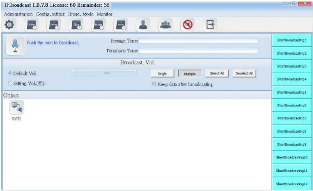 Portech IBS-20 - Single Point Broadcast - 1