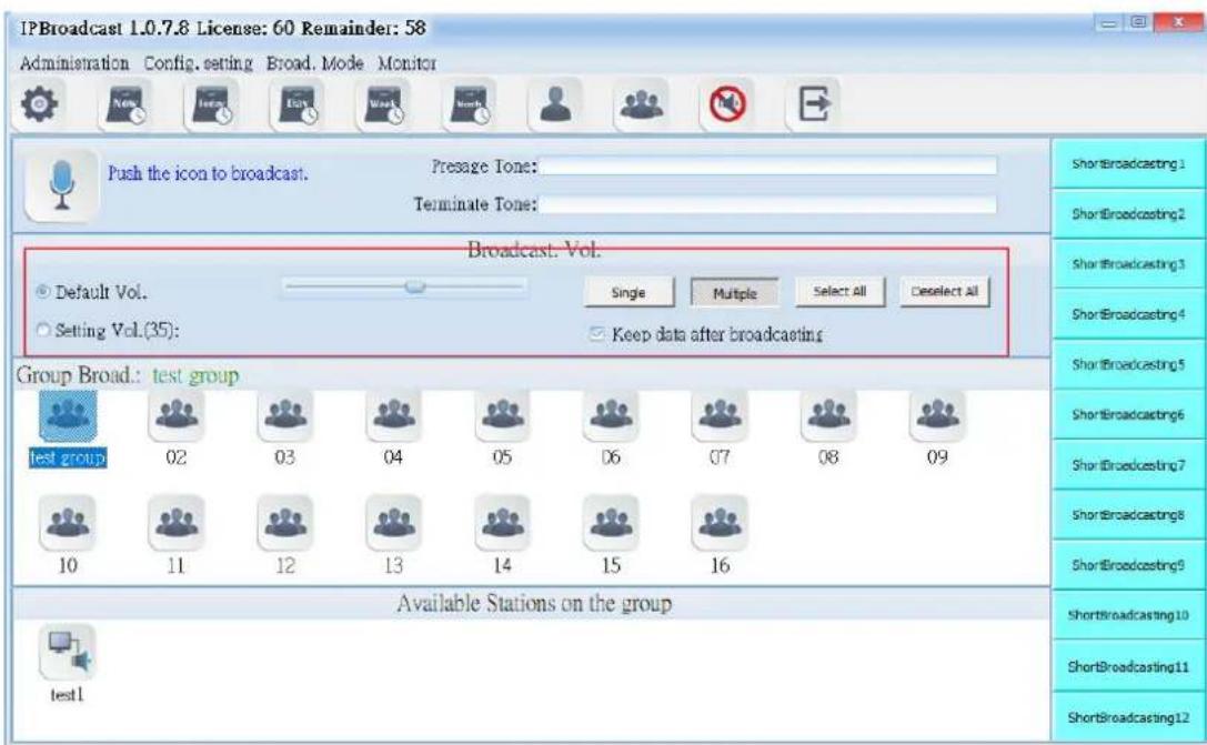 Portech IBS-20 - Broadcast Point Volume - 1