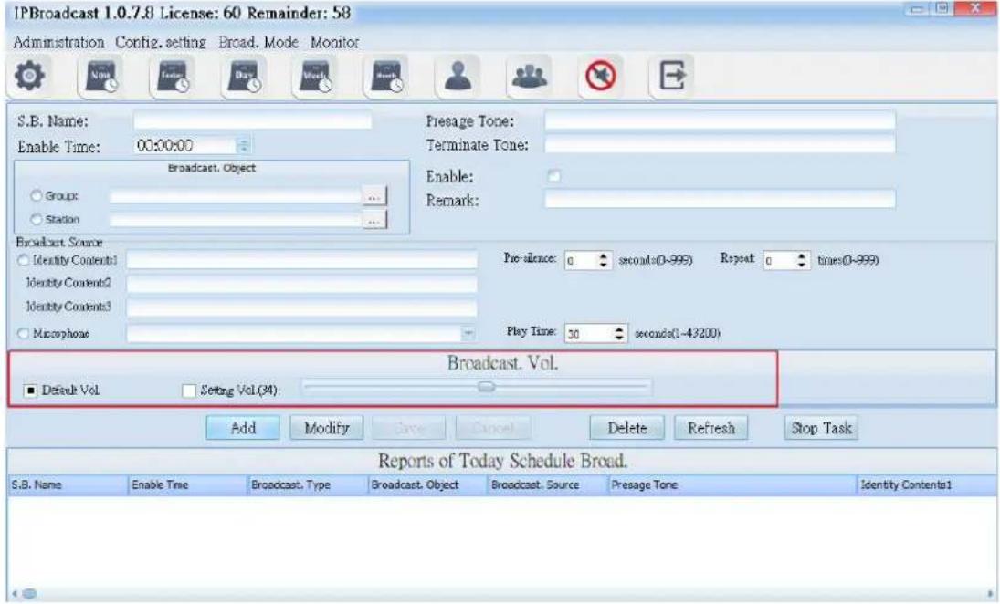 Portech IBS-20 - Broadcast Point Volume - 1