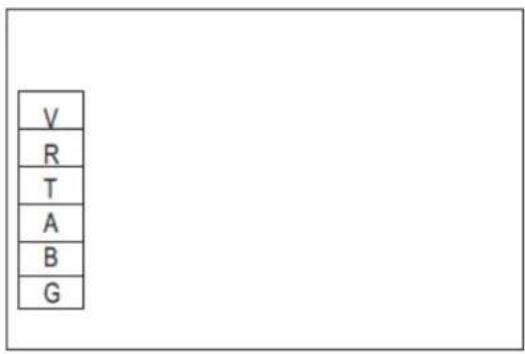 EvoHeat DHP50-R - Wire Control Interface Diagram and Definition - 1