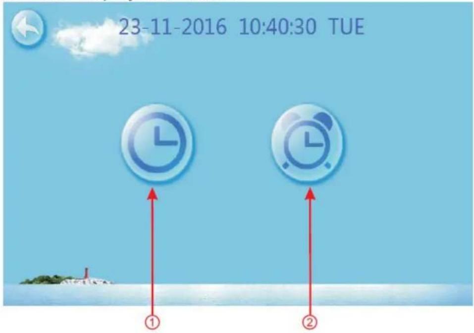 EvoHeat DHP20-R - Clock Setting - 1