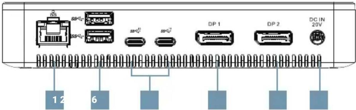 ProXtend DOCK2X4KTB - Product Overview - 1