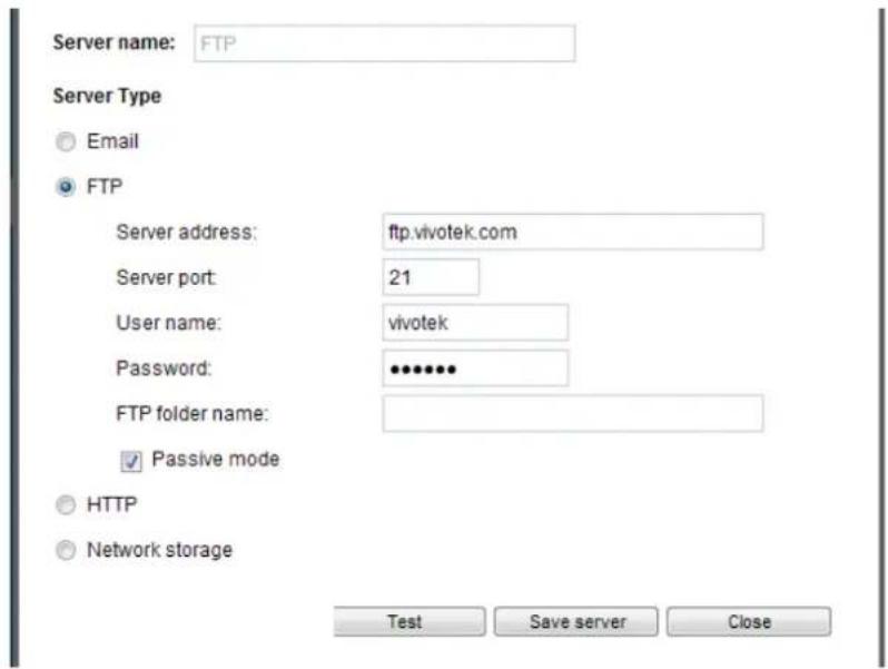 Vivotek CD8371-HNVF2 - Server type - FTP - 1