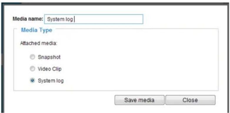 Vivotek CD8371-HNVF2 - Media type - System log - 1