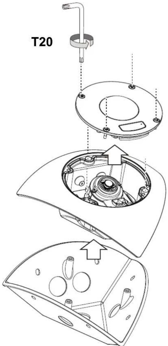 Vivotek CD8371-HNVF2 - Hardware Installation - 3
