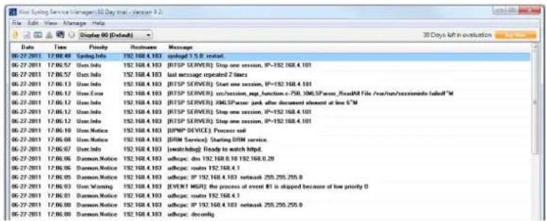 Vivotek CD8371-HNVF2 - Log server settings - 2