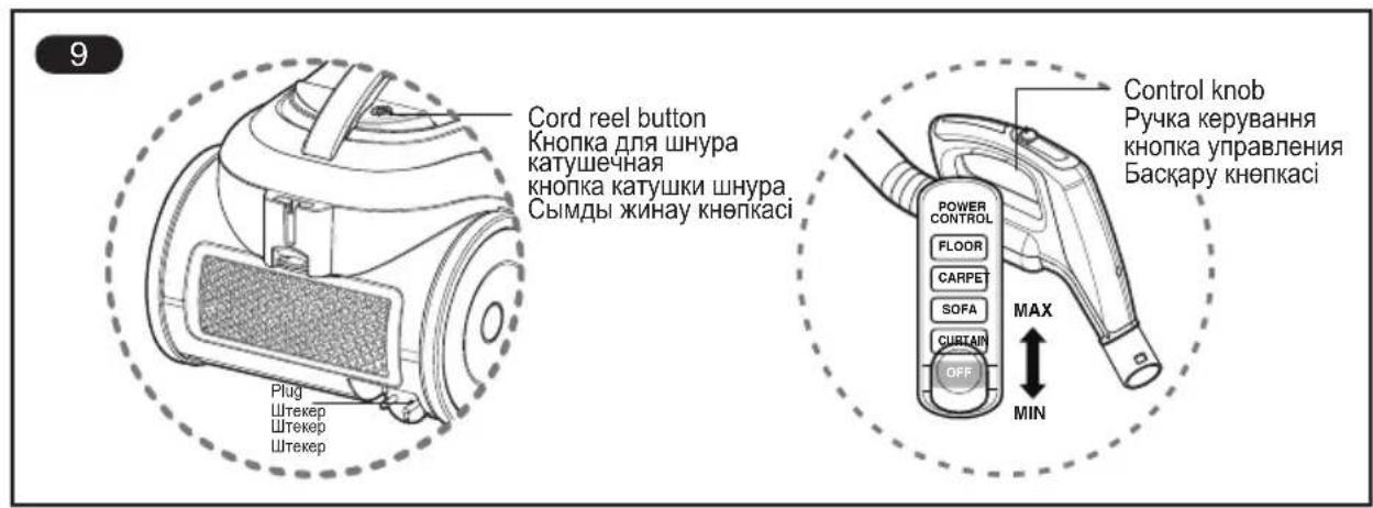 LG VK71108HU - Допоміжні насадки (үлгіге байланысты) - 8
