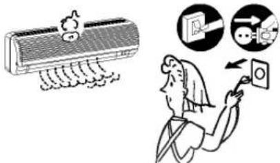 LG LS-C1260HE - Repair or relocation should not be done by the customer. - 2