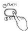 LG A09LH2 - To cancel the timer setting - 1