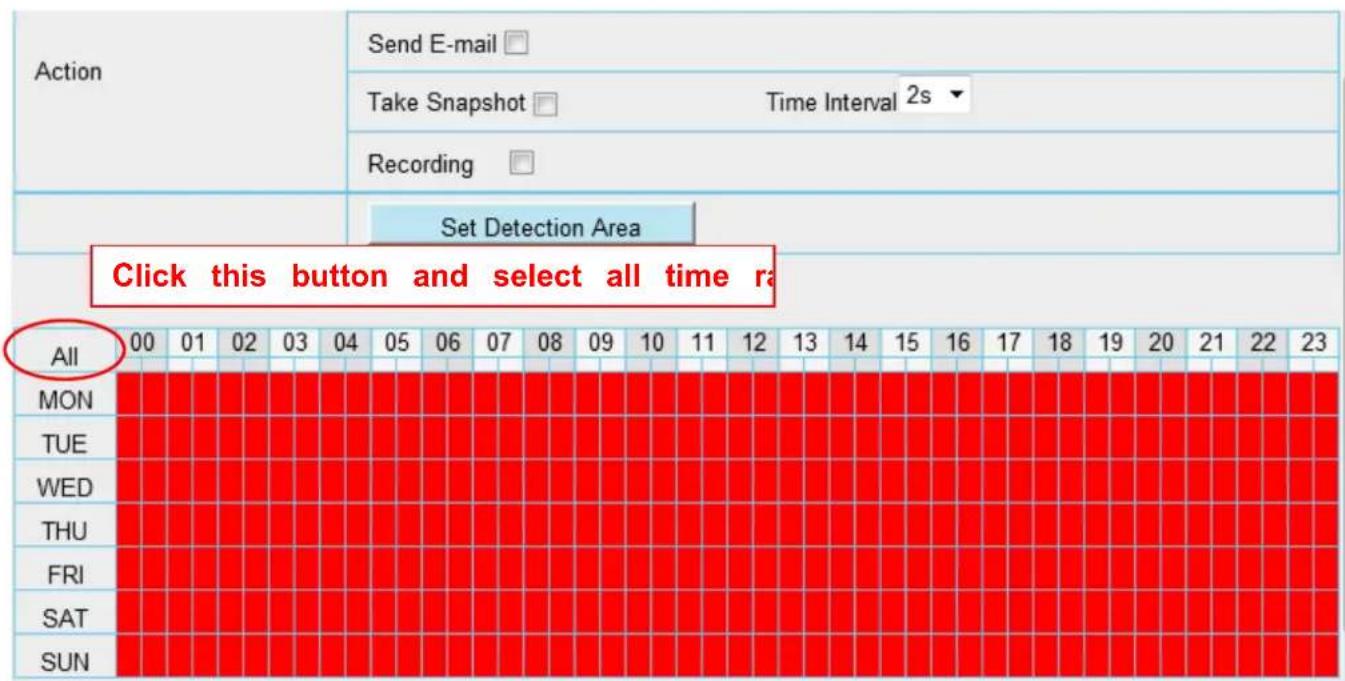 FOSCAM FI9831PW - Step 06: Alarm Schedule - 1