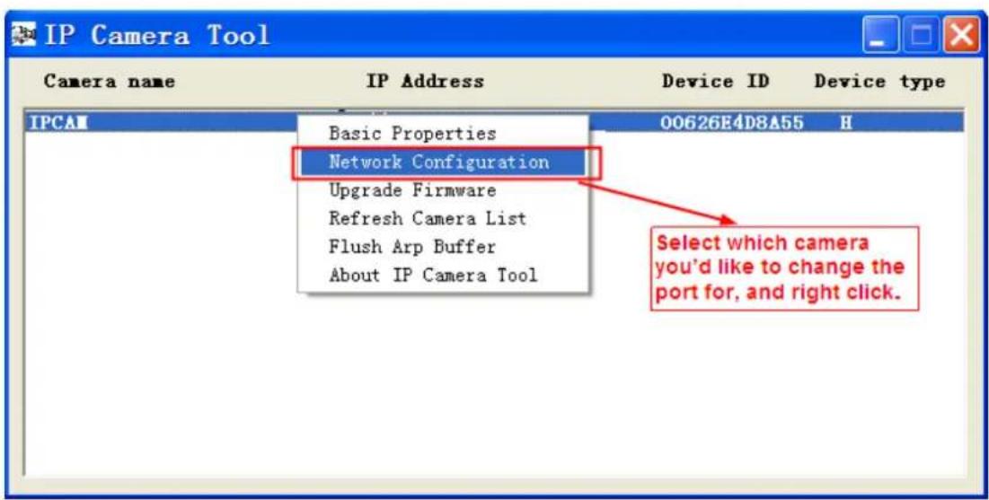 FOSCAM FI9831PW - Change the default http NO.88 to another one. - 1