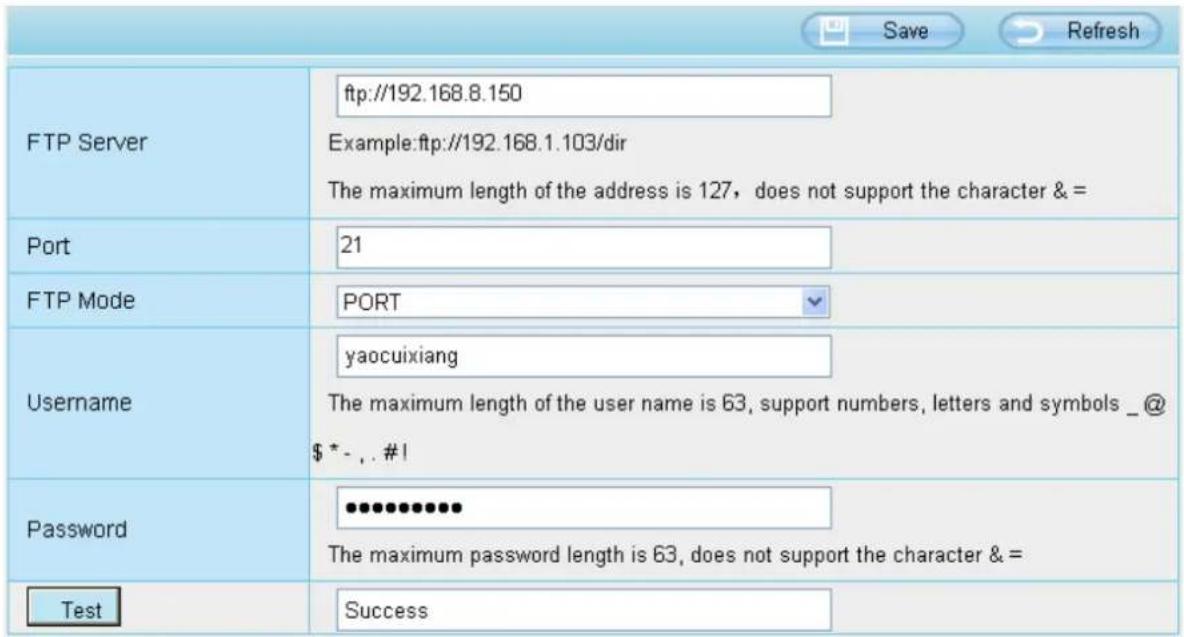 FOSCAM FI9831PW - FTP Settings - 1
