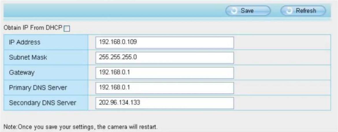 FOSCAM FI9831PW - IP Configuration - 1