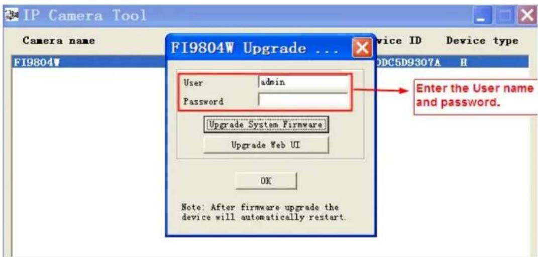 FOSCAM FI9804PS - Upgrade Firmware by IP Camera Tool - 3