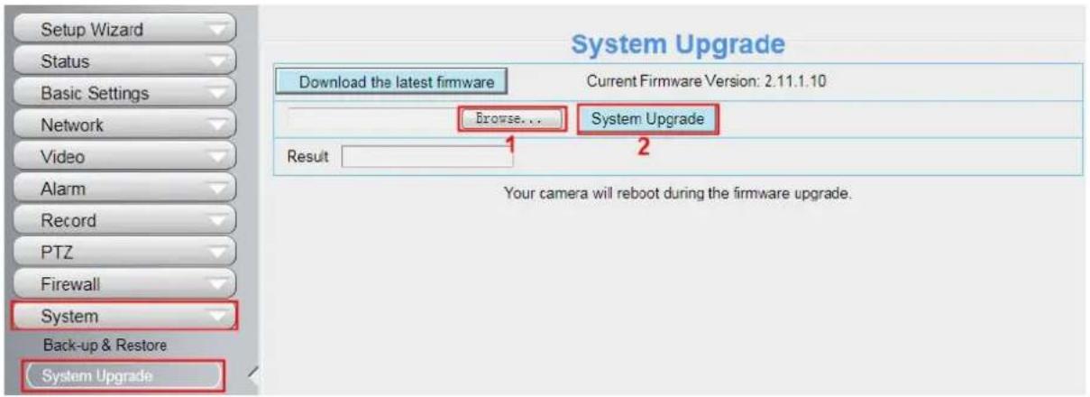 FOSCAM FI9804PS - System Upgrade - 2