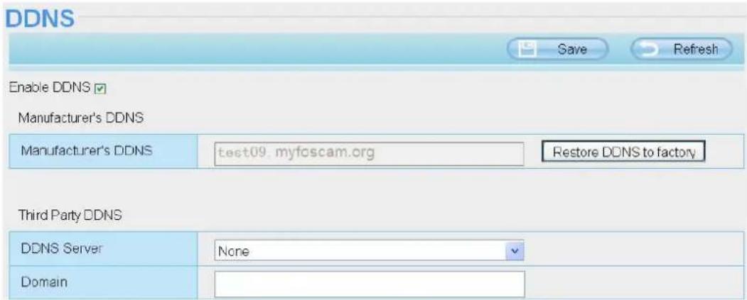 FOSCAM FI9804PS - Use the embedded DDNS to access the camera via the Internet - 1