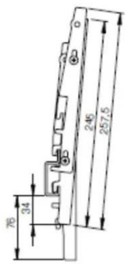 NEC PDW T XS - Product Dimensions - 1