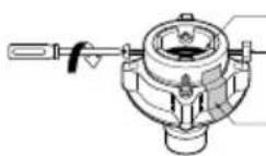 LG T6515TDCT - Loosen the fixed nuts to connect the connector to the tap - 1