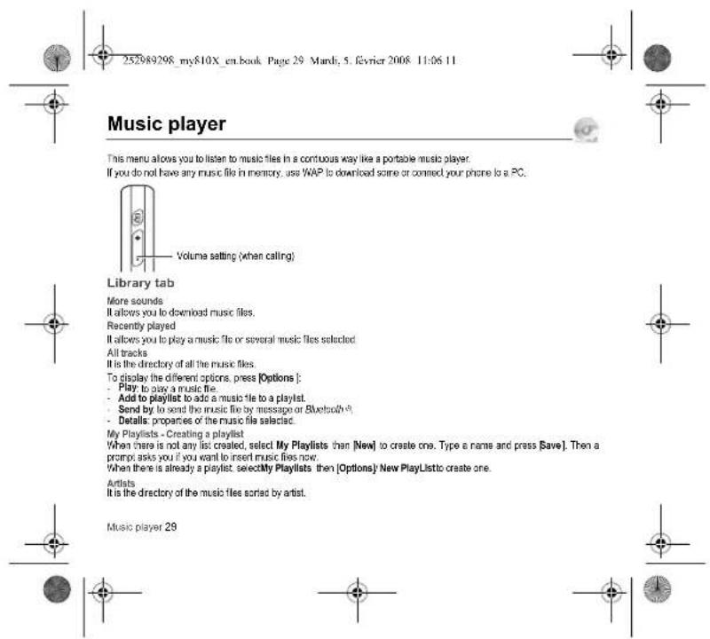 SAGEM my810X - Calls - 19