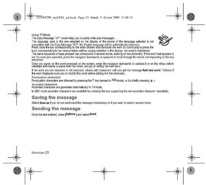 SAGEM my810X - Calls - 13