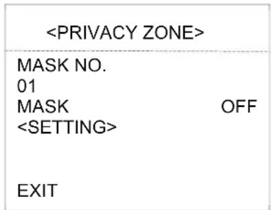 Vitek VT-TPTZ36HR-2A4 - Privacy Zone(Optional) - 1
