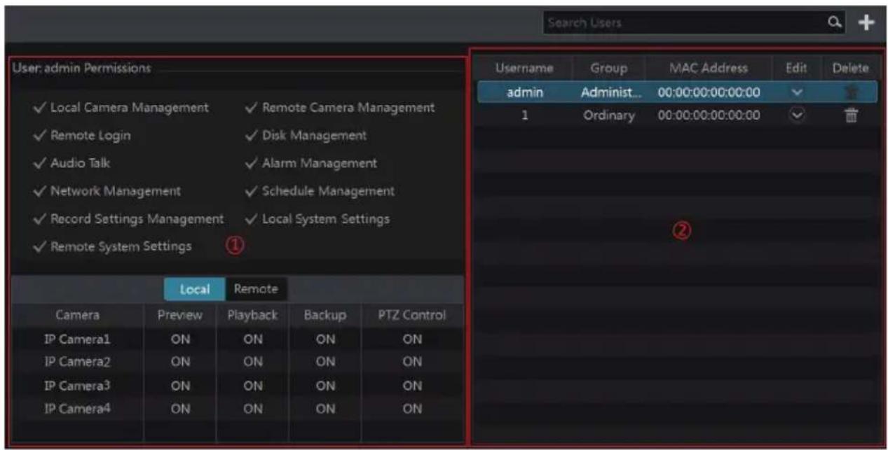 Vitek VT-TNR6480 - Account Management - 1