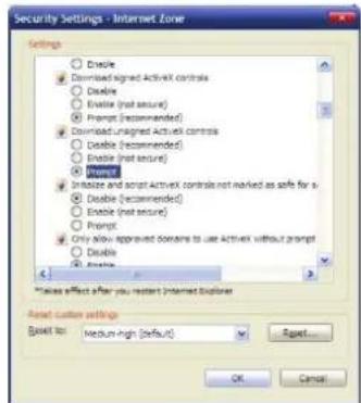 Vitek VT-TPTZ10HR-5N - Setting IE Browser - 2