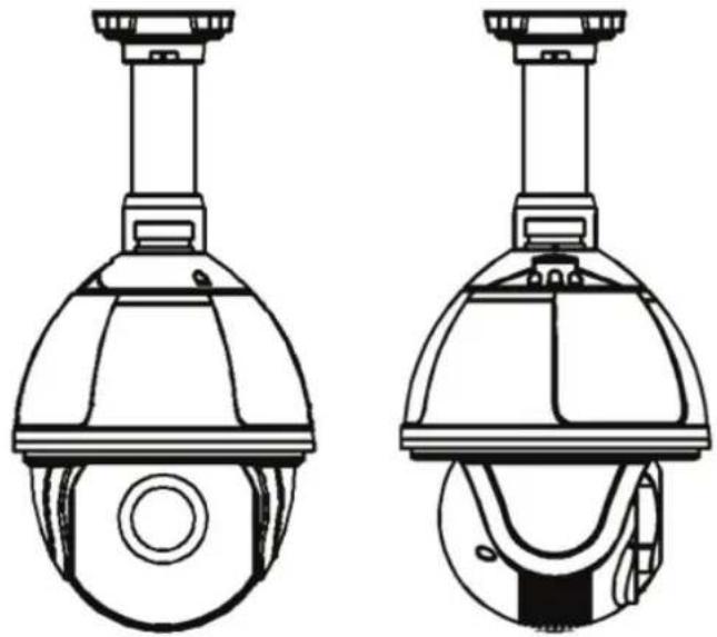 Vitek VT-TPTZ10HR-5N - Ceiling Mounted (Optional) - 1