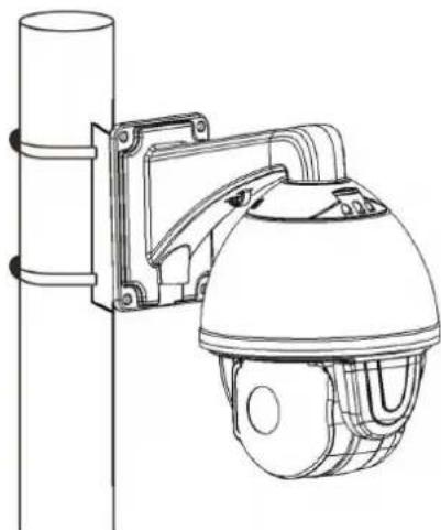 Vitek VT-TPTZ10HR-5N - Pole Mounted (Optional) - 2