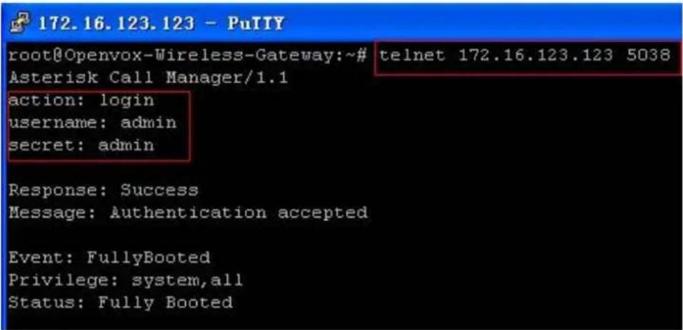 OpenVox iAG840 - Asterisk API - 2
