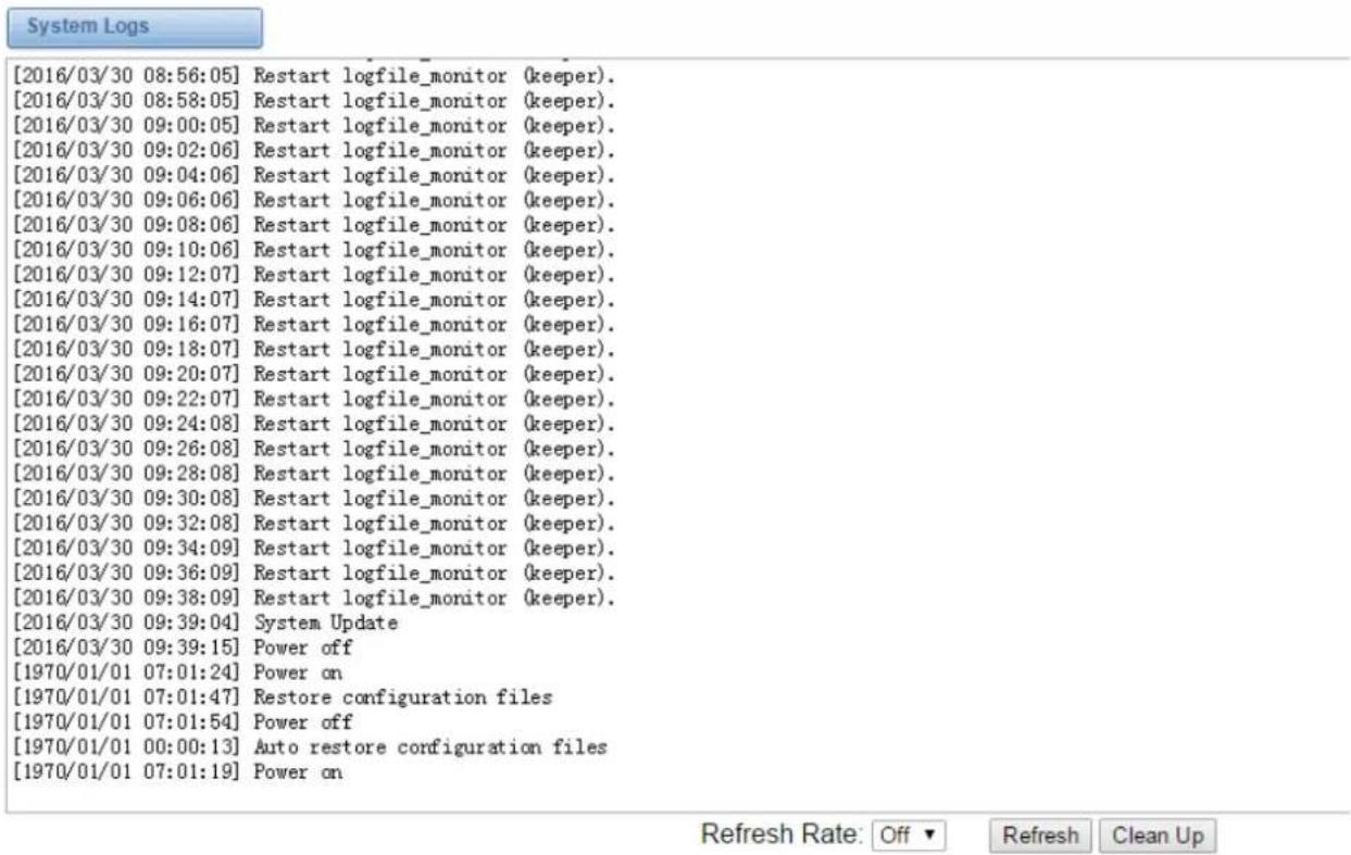 OpenVox iAG880 - Logs - 2