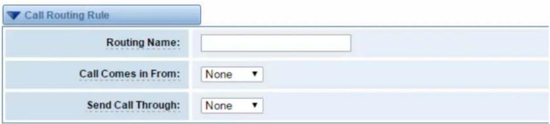 OpenVox iAG804 - Call Routing Rules - 1