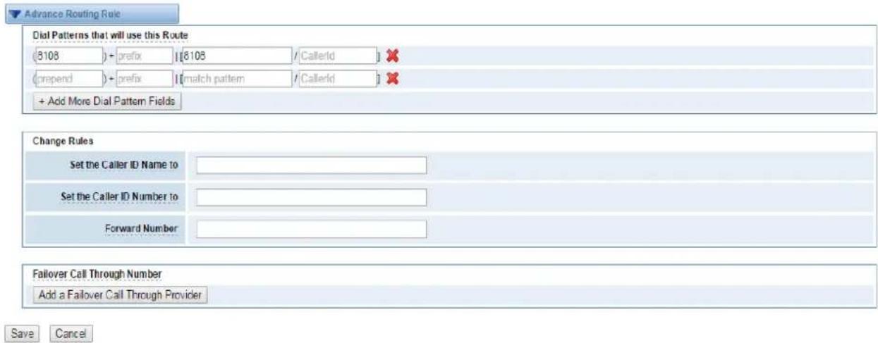 OpenVox iAG804 - Call Routing Rules - 3