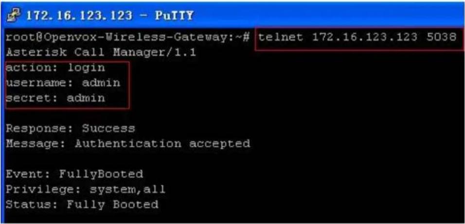 OpenVox iAG804 - Asterisk API - 2