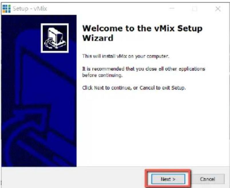 DataVideo PTC-280NDI - How to install the Vmix Software - 2
