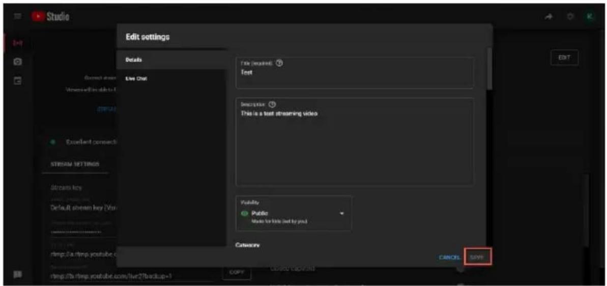 DataVideo PTC-280NDI - How to Stream to Youtube - 4
