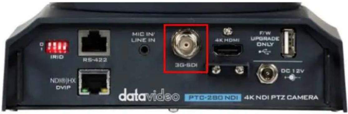 DataVideo PTC-280NDI - 3G-SDI Video Output - 1