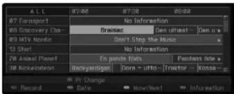 LG RH2S9 - Timer Recording with Program Guide - 1