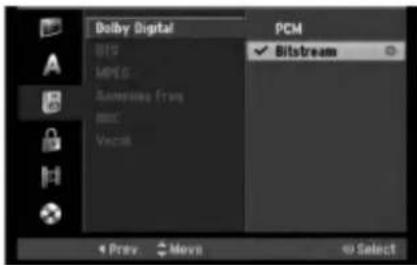 LG RH1657 - Audio Settings - 1