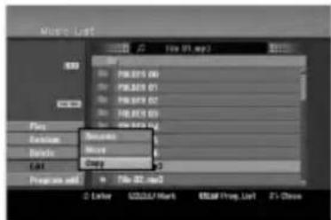 LG RH1657 - Selecting multiple files (folders) - 1