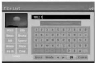 LG RH1657 - Naming a Title - 1
