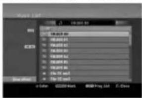 LG RH1657 - Playing an Audio CD or MP3/WMA file - 2