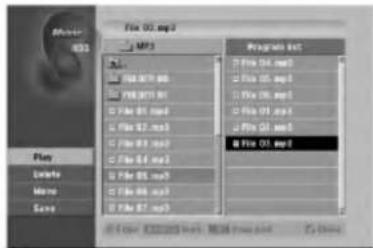 LG RH7796N - Program List menu options - 1