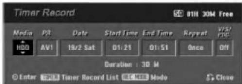 LG RH7796N - Press TIMER REC. - 1