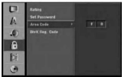 LG RH7796N - Area Code - 1