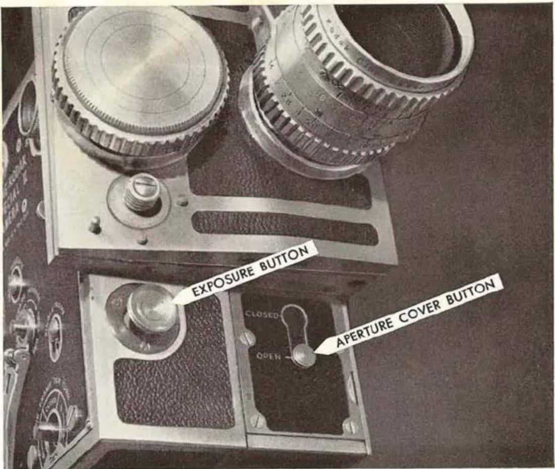 EXPOSURE BUTTON CLOSED OPEN APERTURE COVER BUTTON