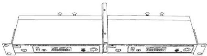 Galaxy Audio AS-1206 - For Racking a Two Units: - 4
